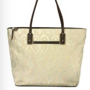 La Totale Medium Metallic Ikat Bag