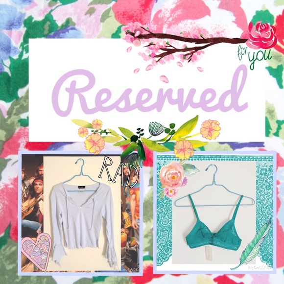🌸RESERVED for flowerokindness
