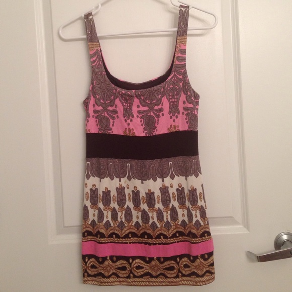 Ethnic print tank