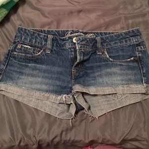 American eagle denim shorts