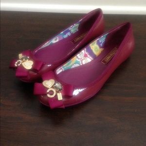 Coach 💗poppy flats