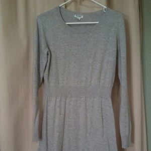 Gray sweater dress old navy