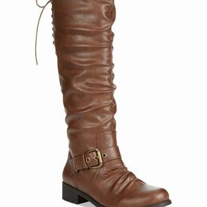 Xoxo wide calf boot