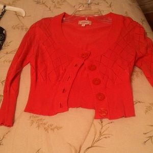 Coral sweater