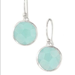 Stella & Dot "Isla" drop earrings in Aqua