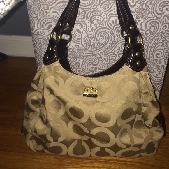 Authentic Coach Double Sided Hobo Bag