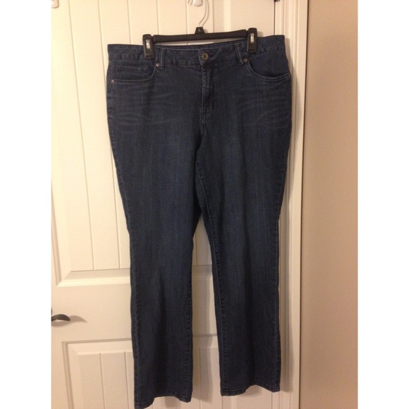 Blue original straight legged jeans