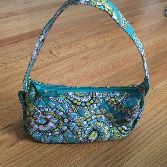 On hold! Blue and Turquoise Vera Bradley handbag!