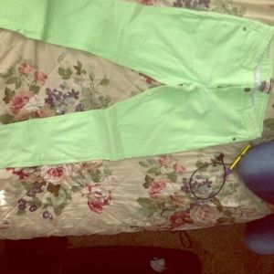Mint Green Skinny Jeans