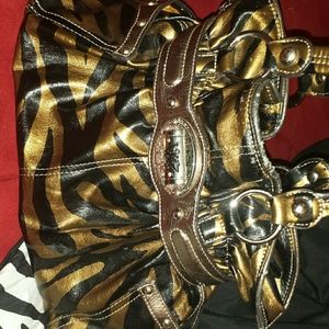 a zebra purse brand New!