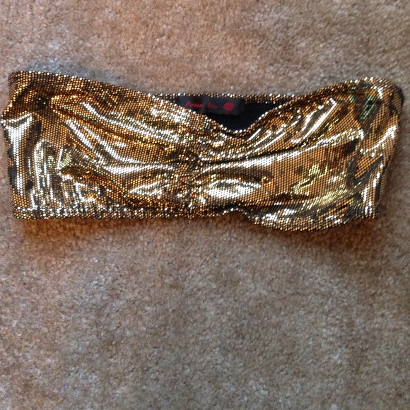 Gold bandeau never worn