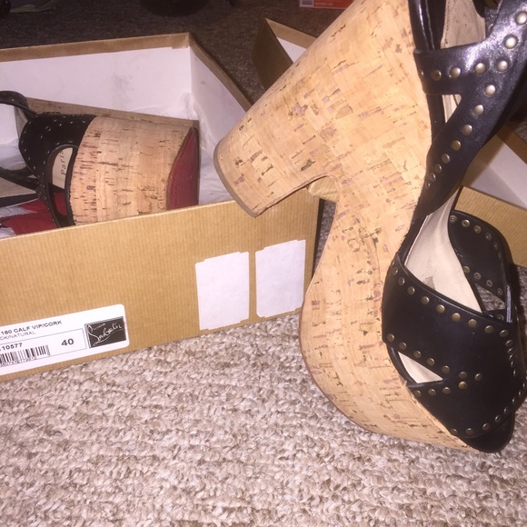 Christian Louboutin Ariellita 160 Calf Vip Cork!