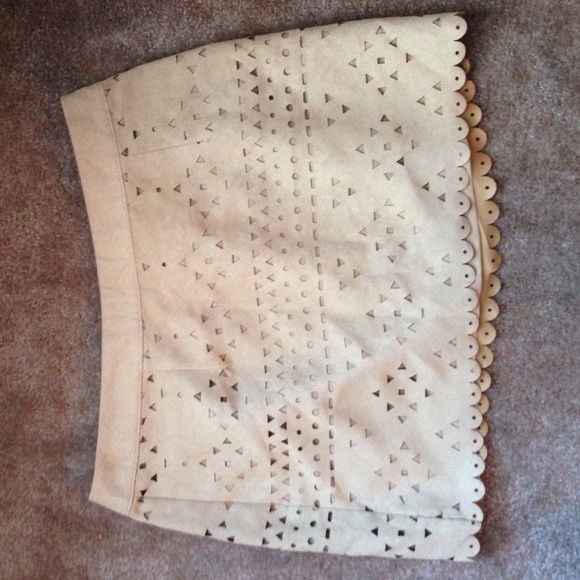 New Suede tribal/ boho skirt