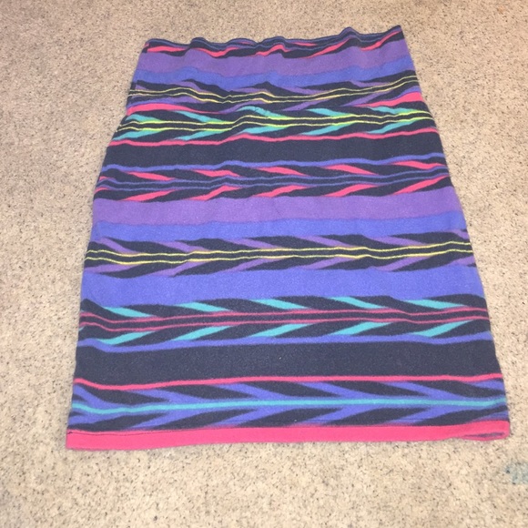 Colorful pencil skirt forever 21