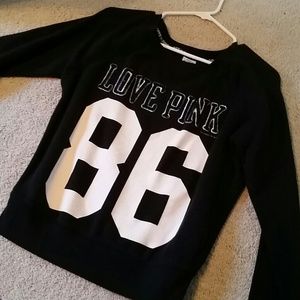 PINK crew neck sweater