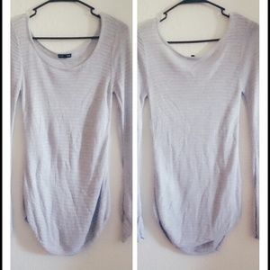 #express #grey #longsleeve  #sheertop #verycute