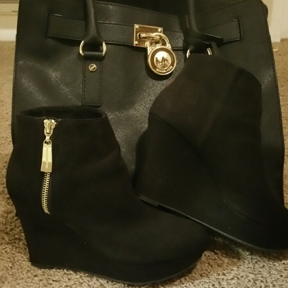 Black booties