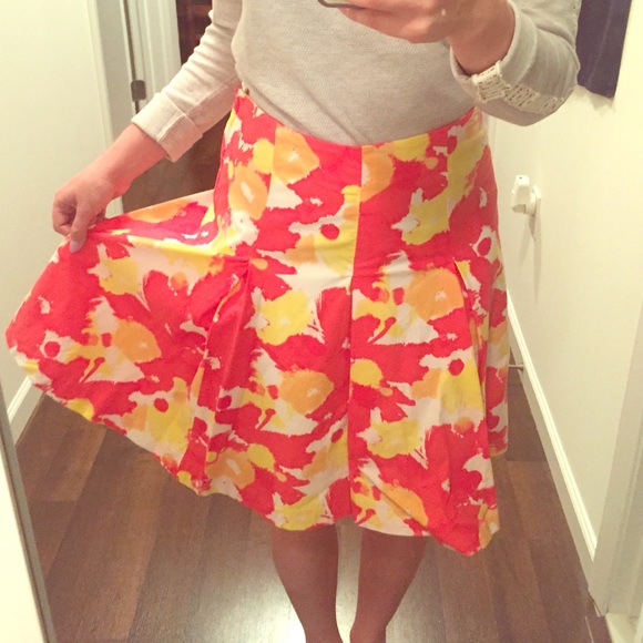 Bright spring skirt