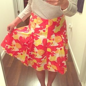 Bright spring skirt