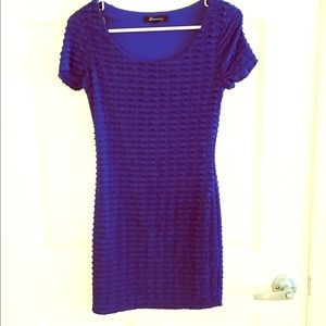 F21 blue dress