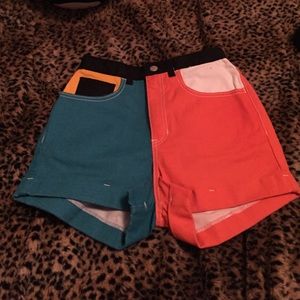 Colorful American Apparel Shorts