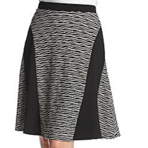 Spense Dresses & Skirts - Printed Panel Knit Skirt