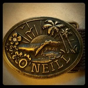 O'neill girls brown belt