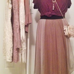 Free People Tulle Skirt