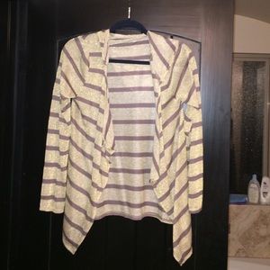 Sparkly hoodie cardi!!!