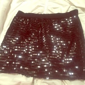🎀Bundled💖Black sequin mini skirt
