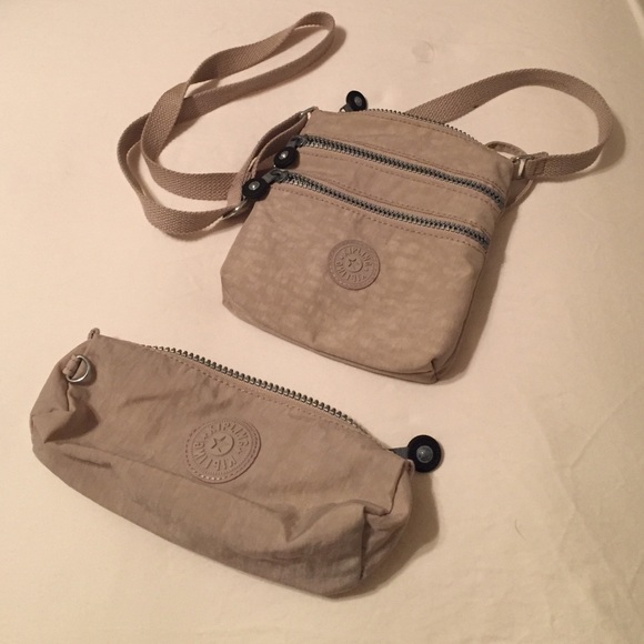 Kipling cross body purse and make up bag