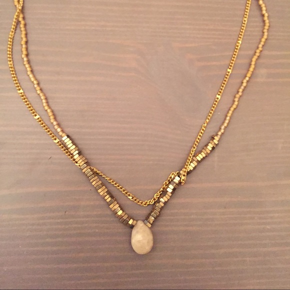 Double strand necklace from Anthropologie