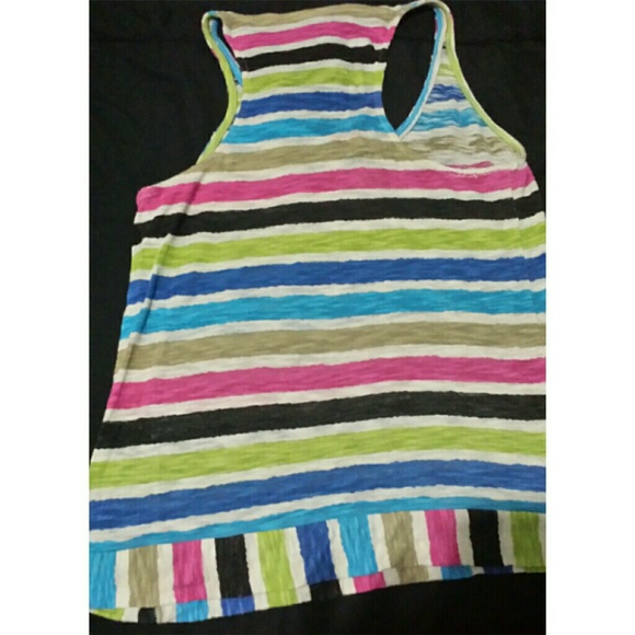 Colorful Racer Back Tank - Picture 2 of 2
