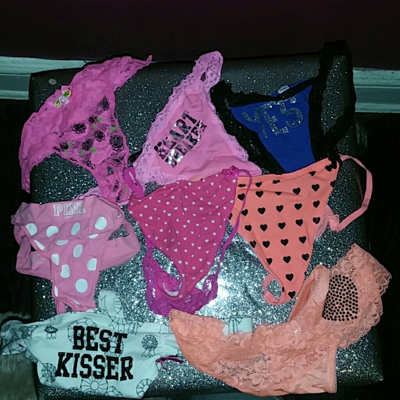 6 Victoria Secret Thongs