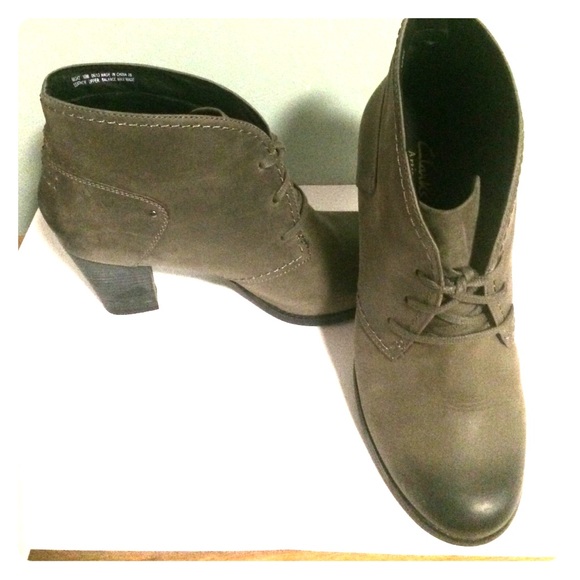 Brown booties
