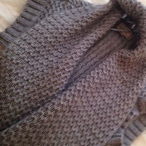 Grey cardigan & grey jacket. Free T shirt bundle