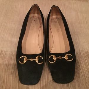 Gucci suede shoes