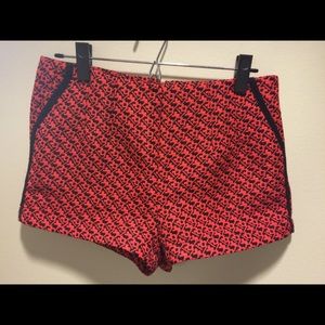 Houndstooth shorts