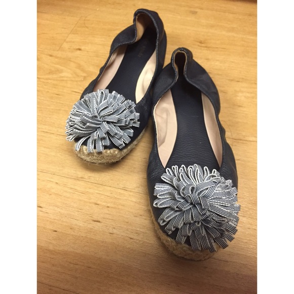 Kate spade flower flats