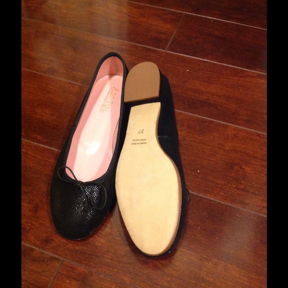 Brand new from Paris Black short heal to flat. - Picture 2 of 3