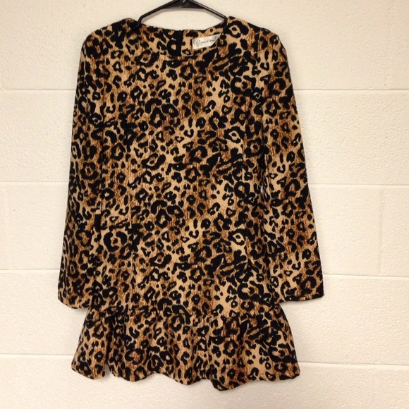 Leopard print stylish dress NWOT