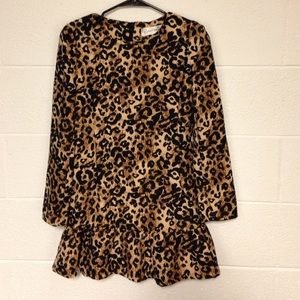 Leopard print stylish dress NWOT