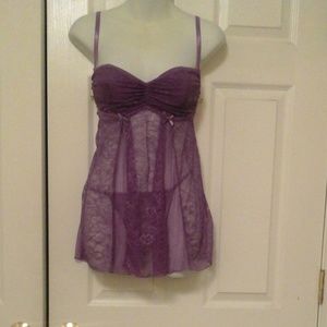 Light Purple 2pcs Lingerie NWOT