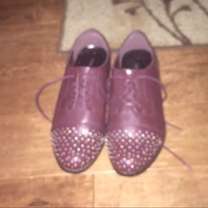 Stylish studded shoes