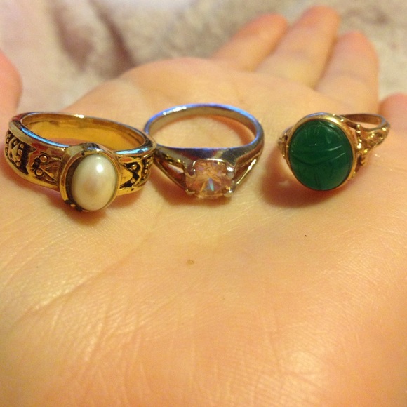 Perfect condition vintage rings!