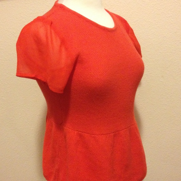 So soft and beautiful material red top - Picture 2 of 4