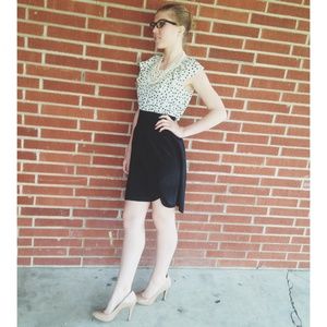 Vintage polka dot dress