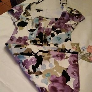 Spring pattern dress