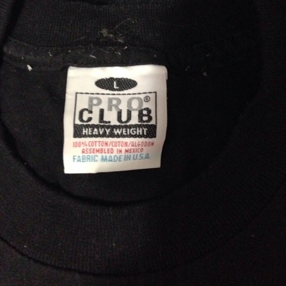 Men Black Tee