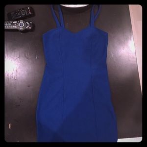Blue Tight dress